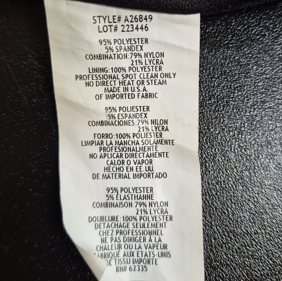 Betsy & Adam Mock Neck Mesh Illusion Gown - Size 10 - Picture 12 of 13